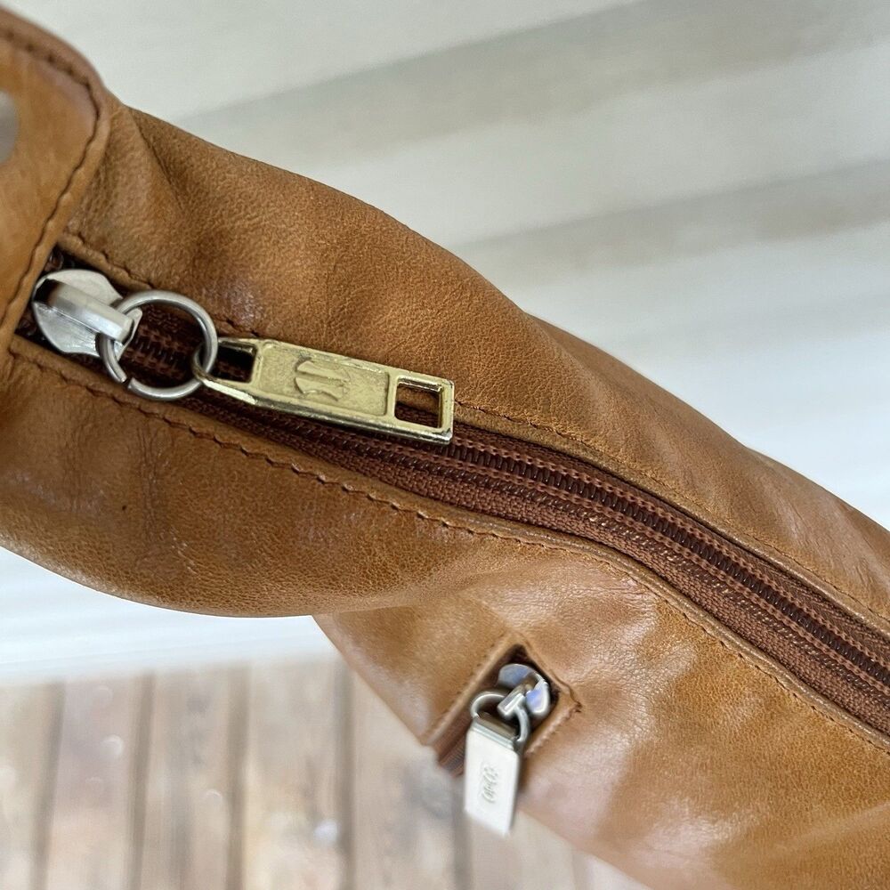 Hobo International Cashew Leather Eclipse Medium Hobo Crescent Bag - Picture 8 of 12